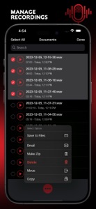 Audio Recorder Pro and Editor screenshot #7 for iPhone