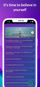 Affirmare: Daily Affirmations screenshot #6 for iPhone