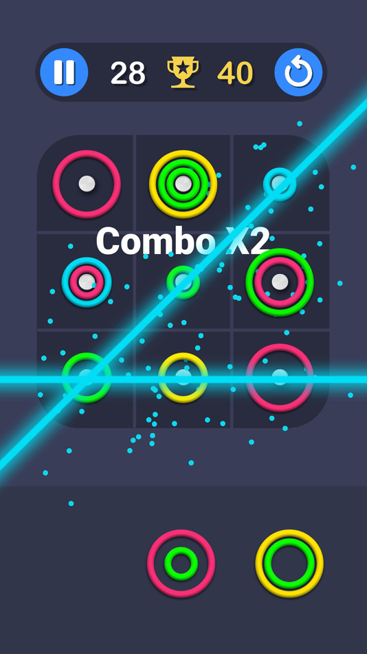 Color Rings: Drag to holder - 1.1.15 - (iOS)