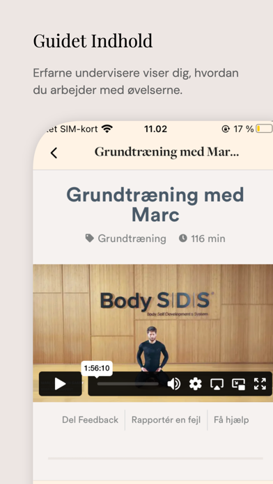 Body SDS Lifestyle Screenshot