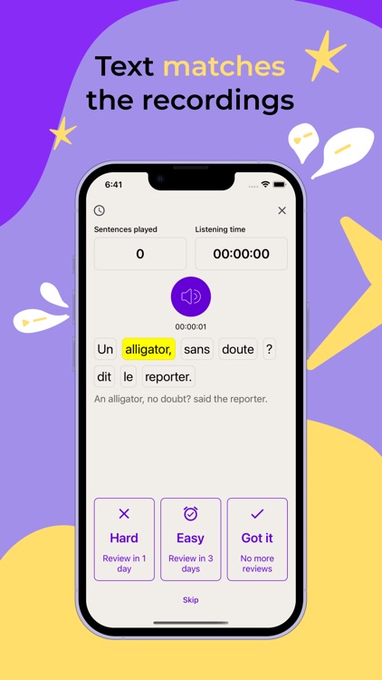 ListenUp French screenshot-3