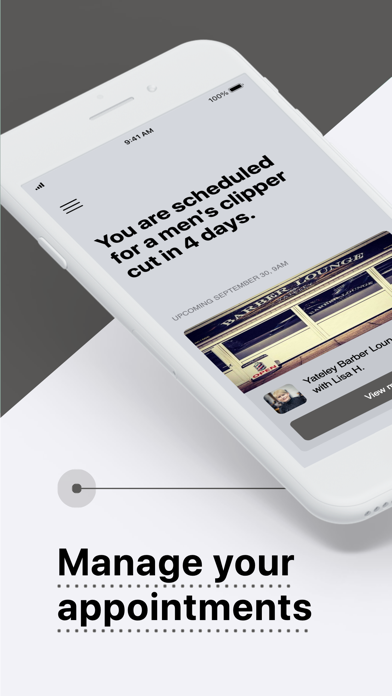 Yateley Barber Lounge Screenshot