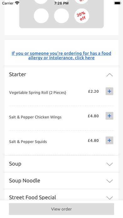 Uncle Lims Kitchen, Croydon Screenshot