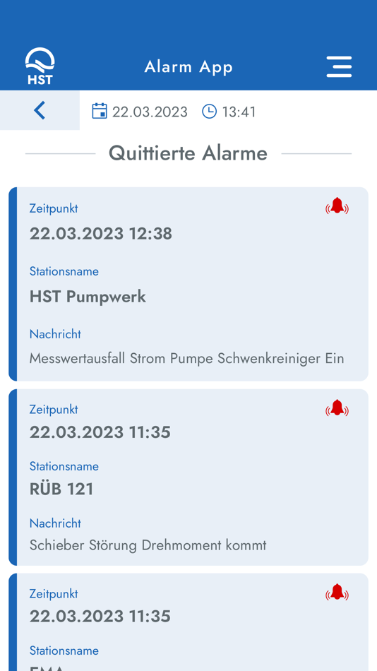 #3. HST Alarm App (iOS) By: HST Systemtechnik GmbH & Co. KG