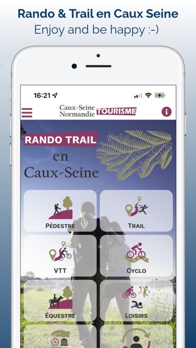 Screenshot #1 pour Rando & Trail en Caux Seine