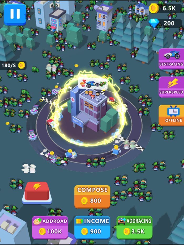 Zombie ReaperCrazy Car