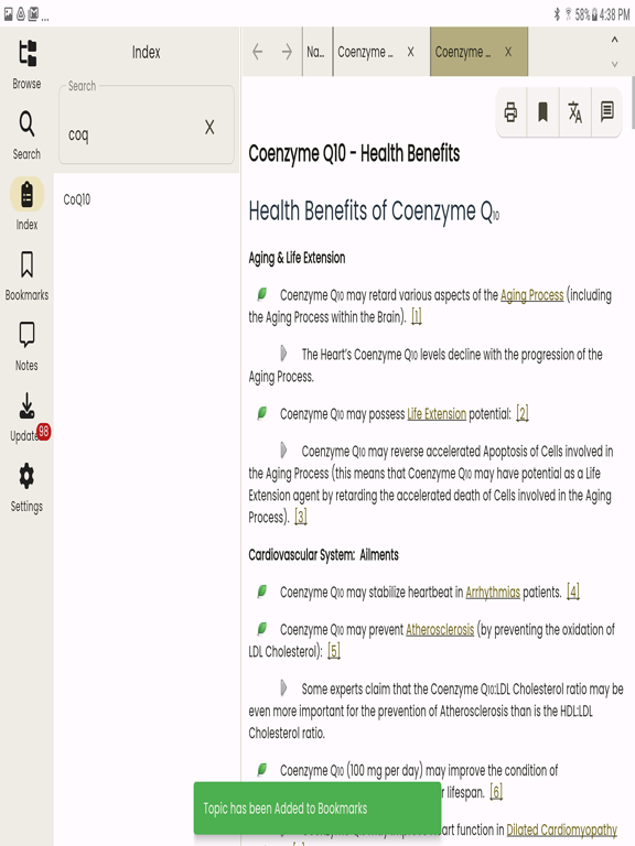 Green Medicine Encyclopedia iPad screenshot 7 - Health & Fitness app