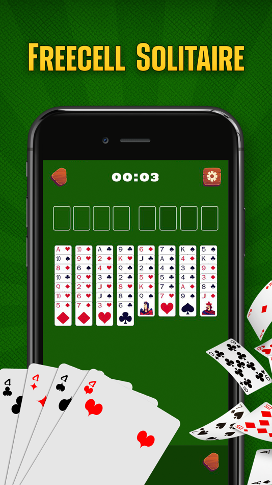 Freecell Solitaire Game App - 1.1 - (iOS)