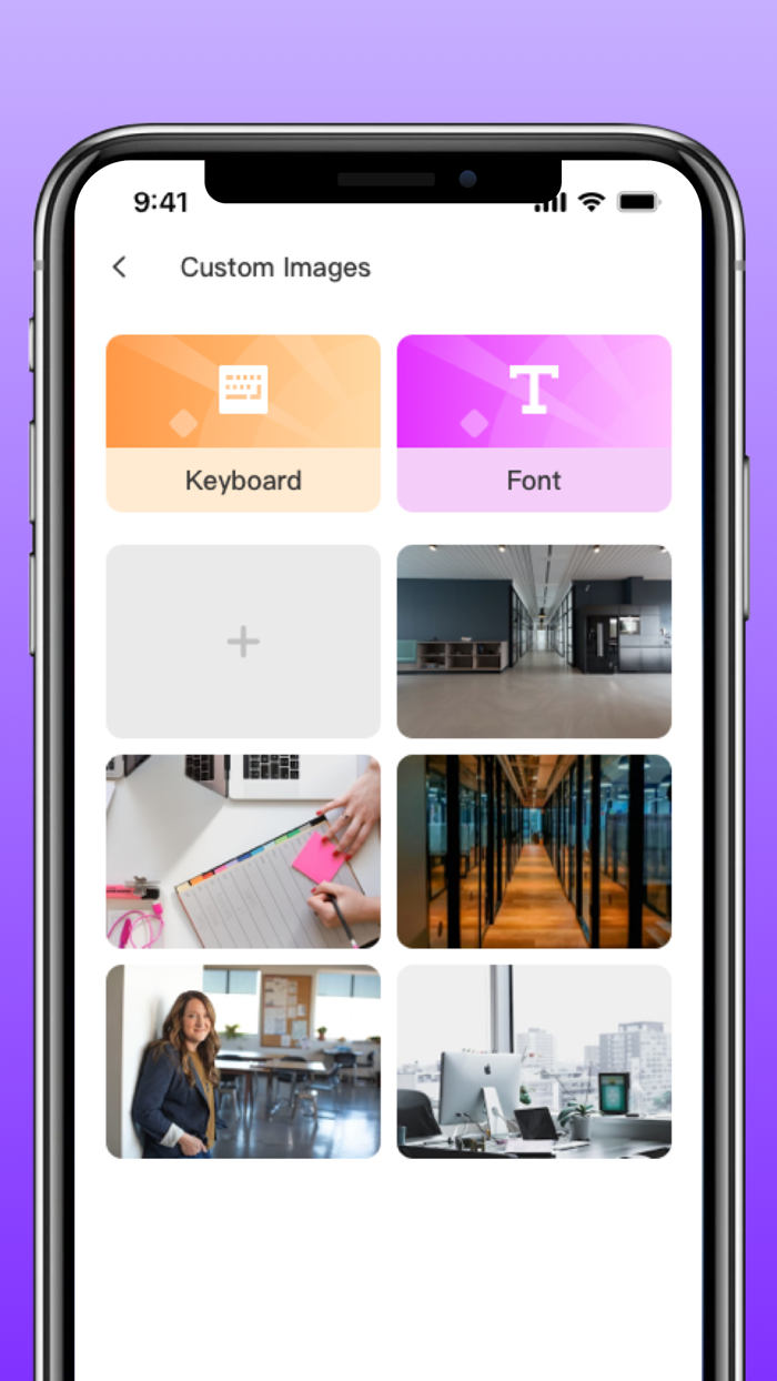 Fonts Style  Keyboard