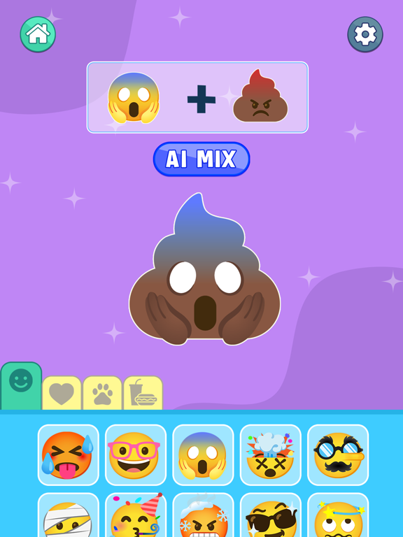 Screenshot #6 pour AI Mix Emoji