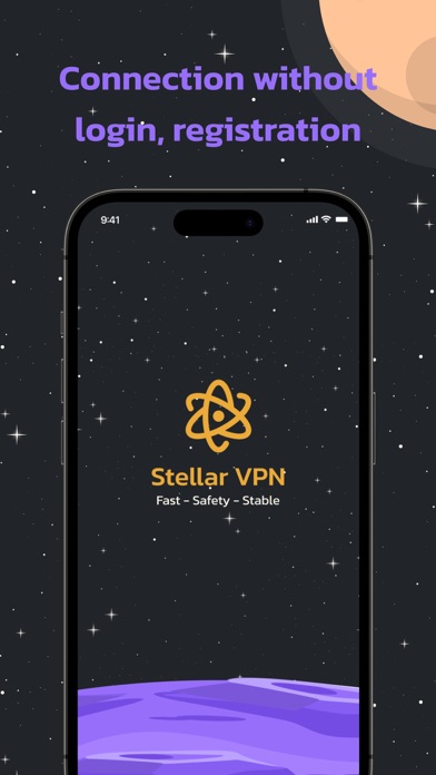 Stellar VPN: Freedom Protect Screenshot