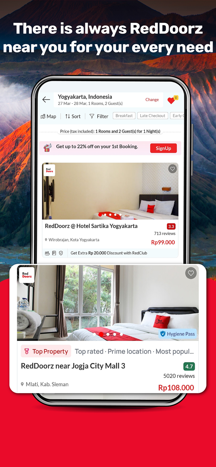 RedDoorz - Hotel Booking App
