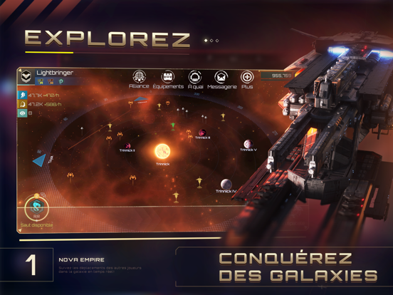 Screenshot #4 pour Nova Empire: Bataille Spatiale