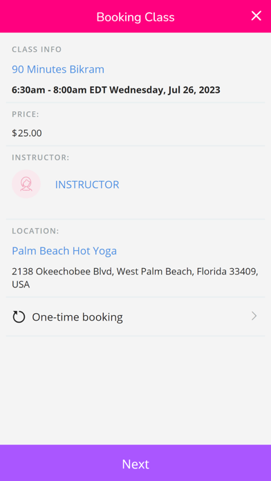 Palm Beach Hot Yoga Screenshot