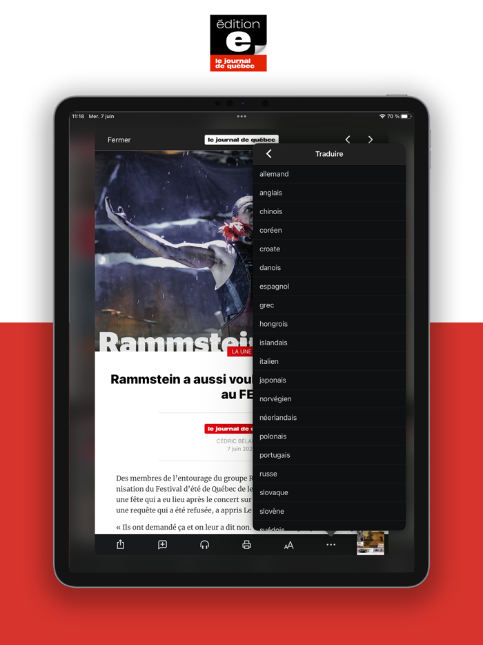 Journal de Québec – EÉdition