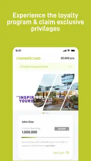 corner's card iphone screenshot 1