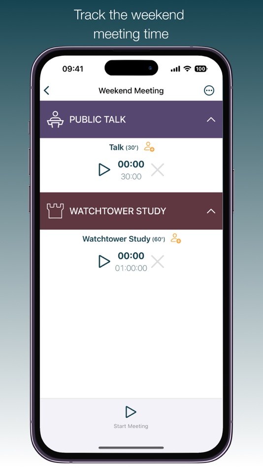 #2. Meeting Timer & Stopwatch (iOS) Podle: Alexandros Giatrakis