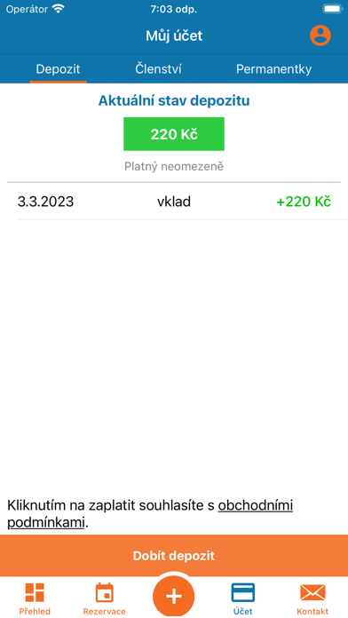 FITNESS KLÁNOVICE Screenshot