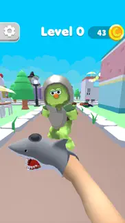 shark puppet 3d iphone screenshot 2