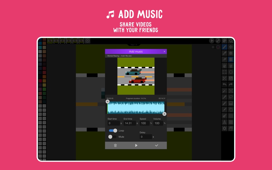 #6. Pixel Studio for pixel art (macOS) 由: Farida Yarullina