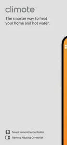 Climote Remote Heating Control screenshot #1 for iPhone