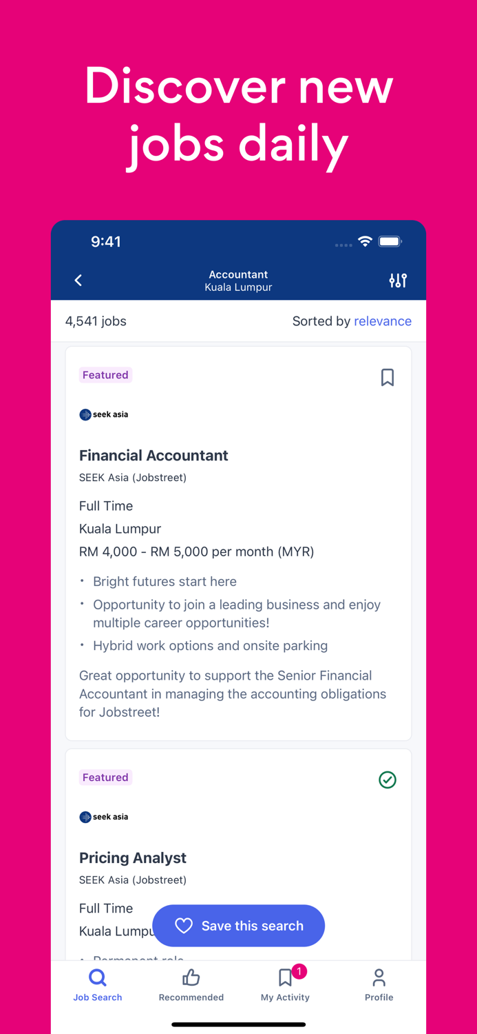 Jobstreet Build your career