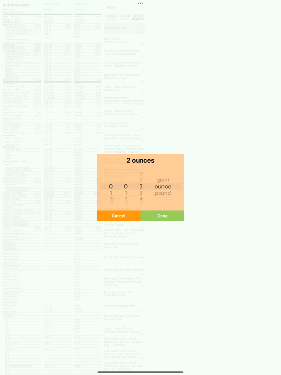 Nutrition Calculator for Foodのおすすめ画像2