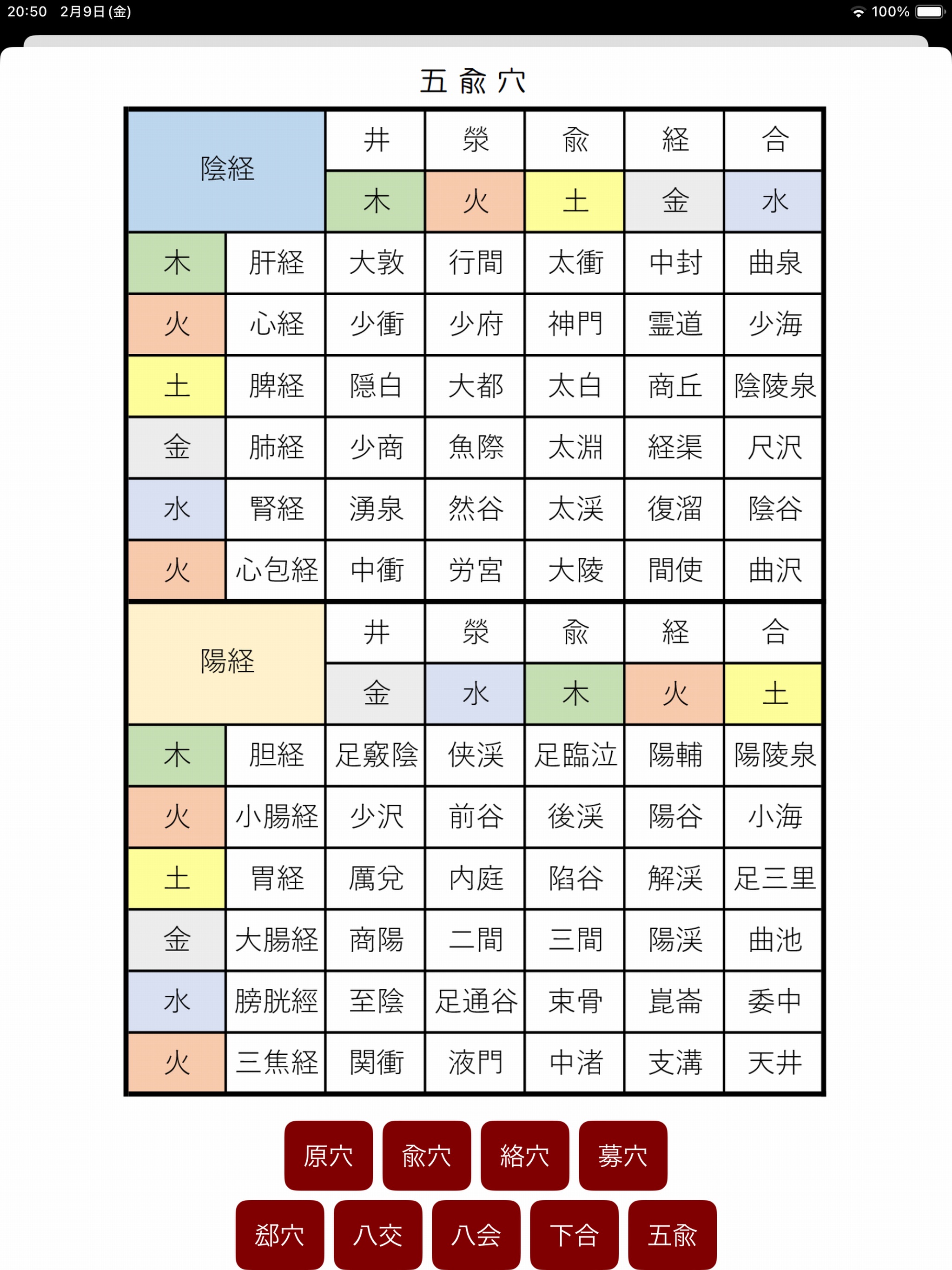 経絡ツボ検索のおすすめ画像3