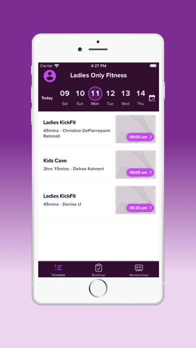 Ladies Only Fitness Screenshot