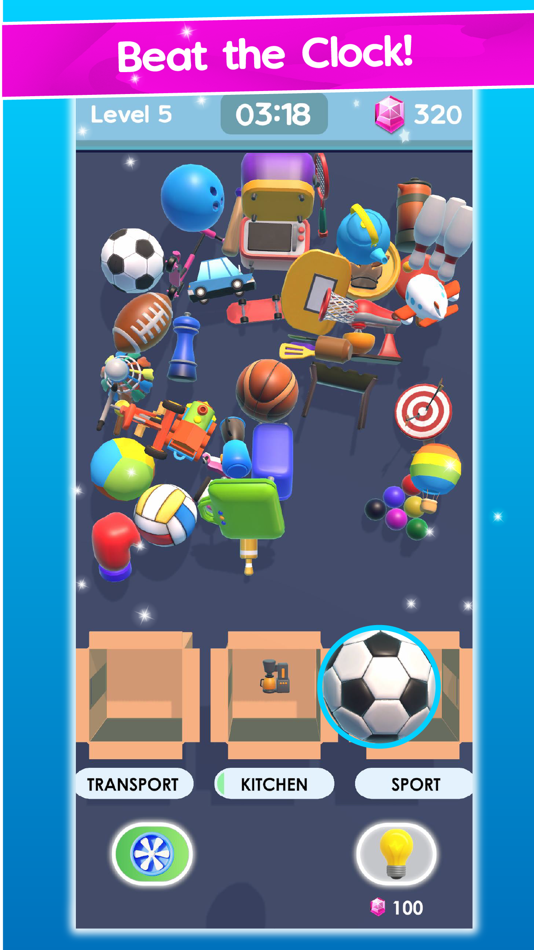 #6. Link 3D - Find the Connection (iOS) 由: Mad Apper Studios