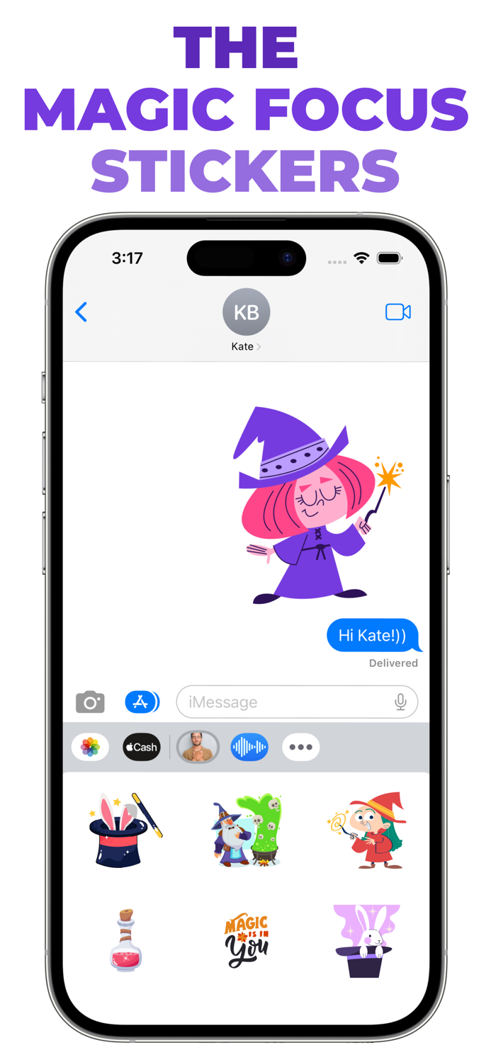 The Magic Focus stickers