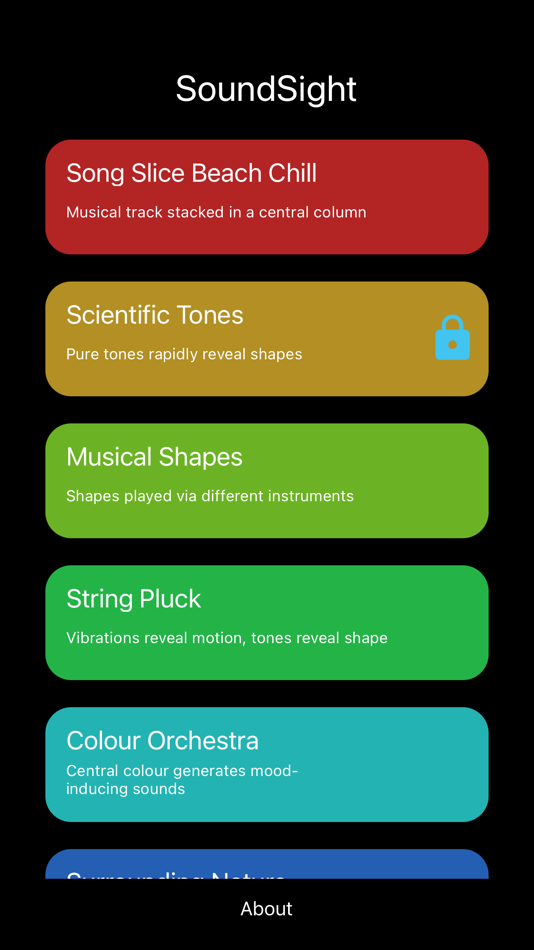 Soundsight (iOS) 由: James Alvarez Soundsight (iOS) 由: James Alvarez