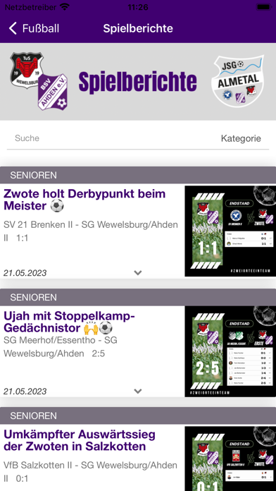 BSV Ahden Screenshot