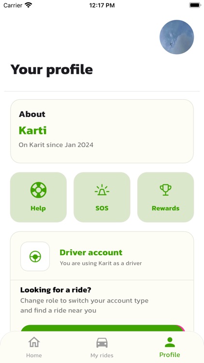 Karit Carpooling screenshot-3