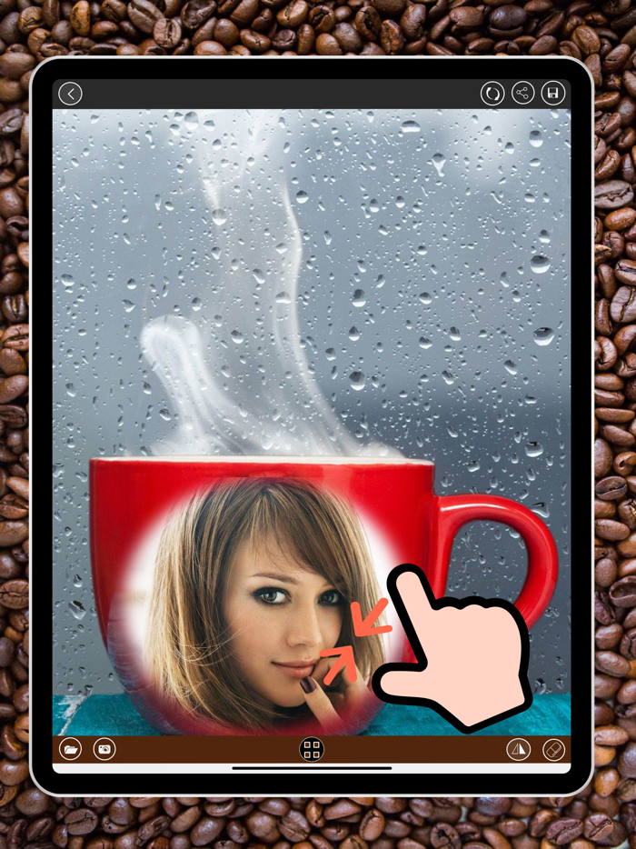 Coffee Cup Photo Frames
