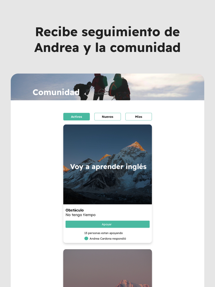 Mi Everest por Andrea Cardona