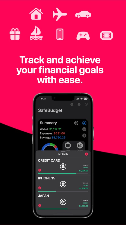 #2. SafeBudget (iOS) Με: James Gaudino Sanchez