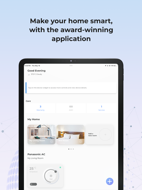 Panasonic MirAIe iPad screenshot 1