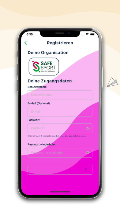 Safe-Sport Screenshot