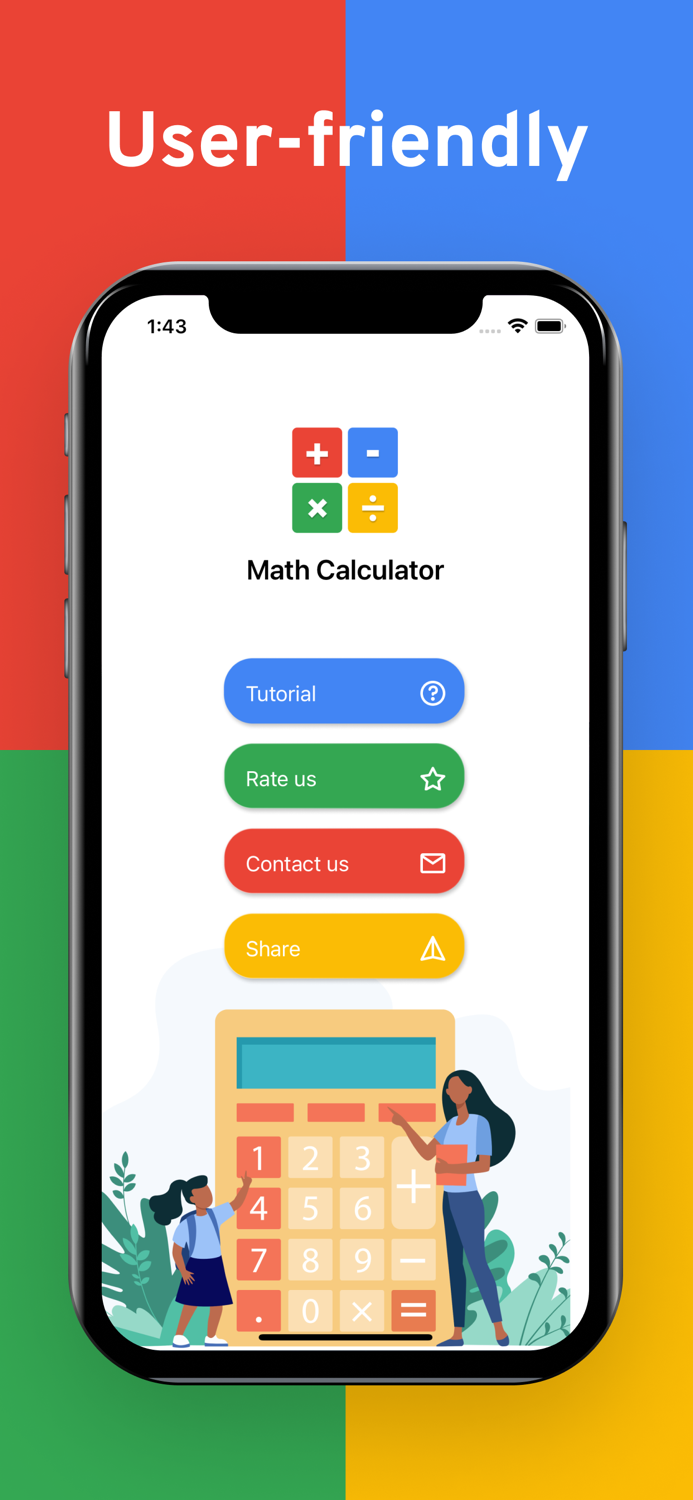 Math Calculator - handy and easy