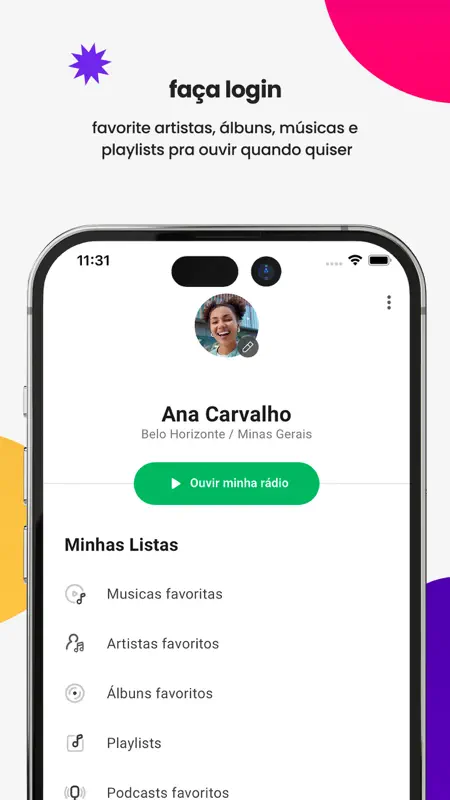 Palco MP3: Músicas e podcasts screenshot 7 of 8