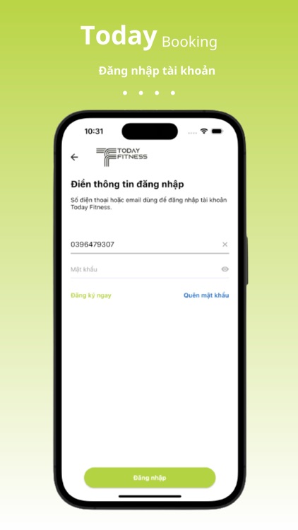 Today Fitness Booking