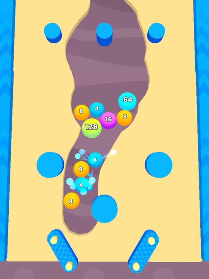 Sand Balls 2048 Puzzle Games
