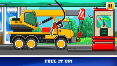 Car games repair truck tractor Screenshot