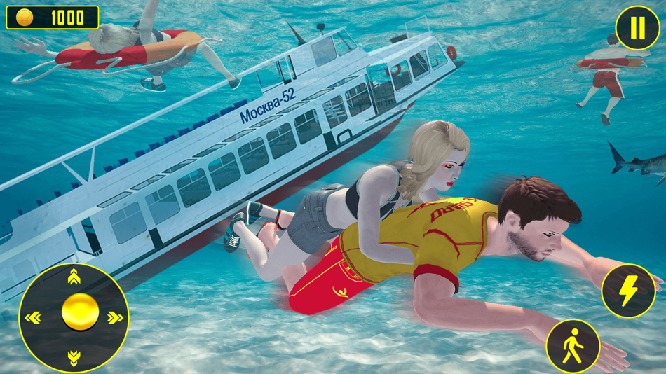 #6. Beach 911 Emergency Dispatcher (iOS) Podle: Muhammad Shahbaz