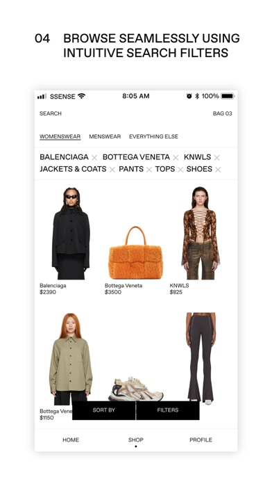 SSENSE: Shop Designer Fashion Screenshot