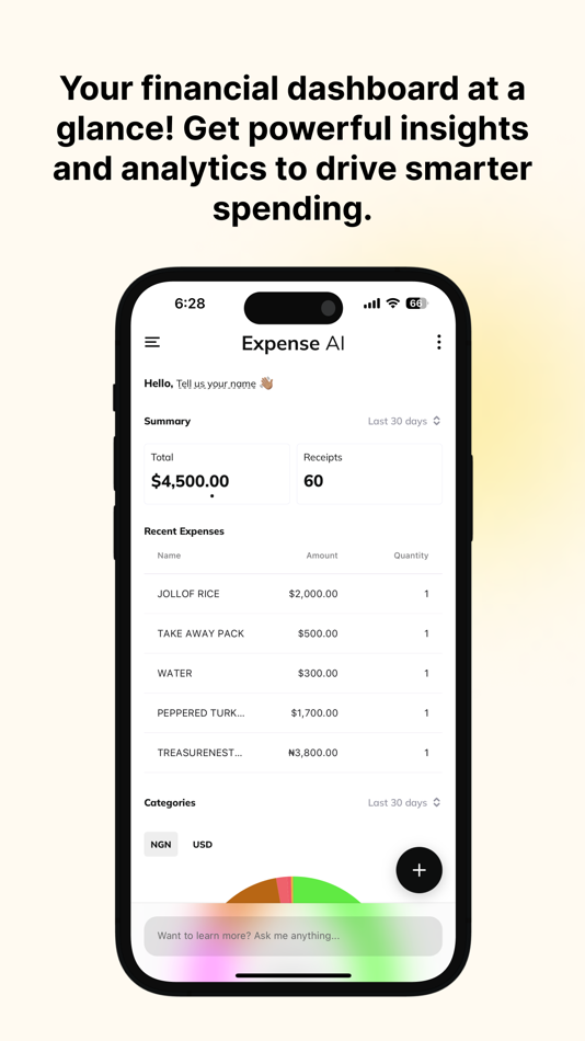 #1. Expense AI - Expense Tracker (iOS) Podle: Track Finance and Technology Solutions NIG. LTD