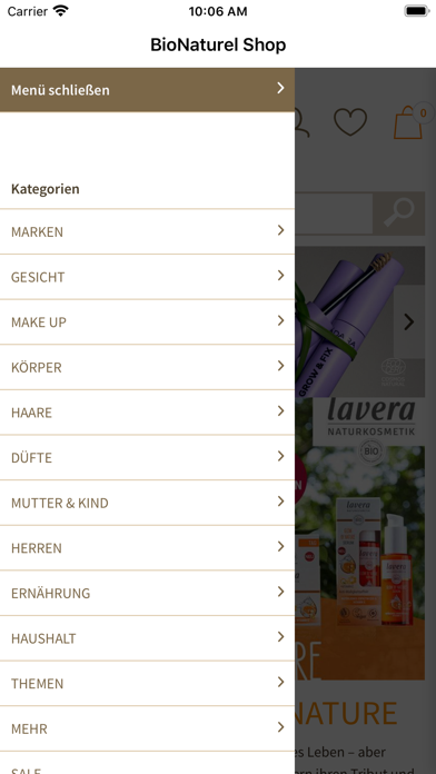 BioNaturel Shop Screenshot