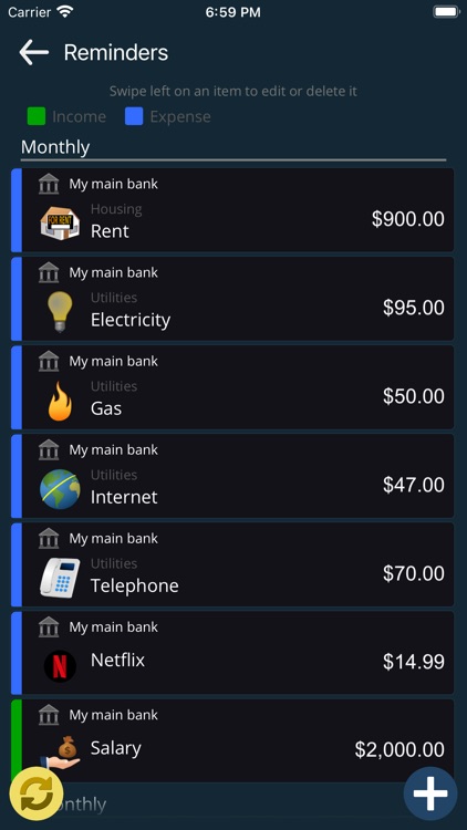 My Accounts and Expenses screenshot-3