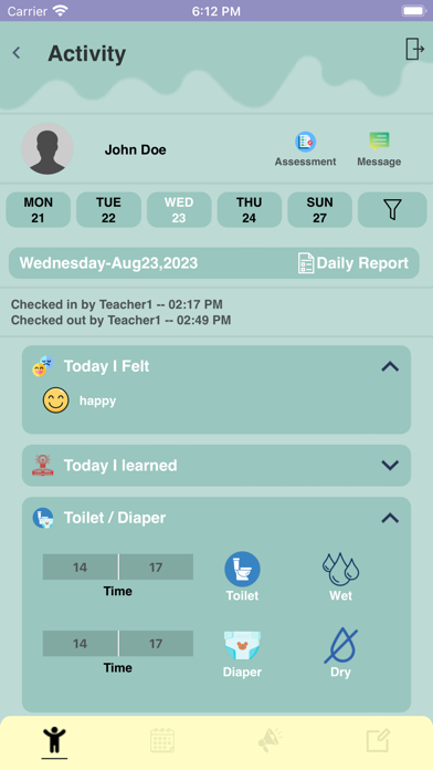 Curio Parent App